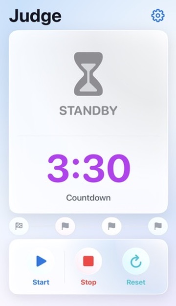 Judge mode on iPhone