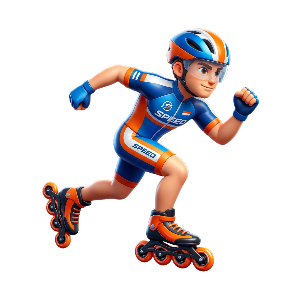 Roller skating icon