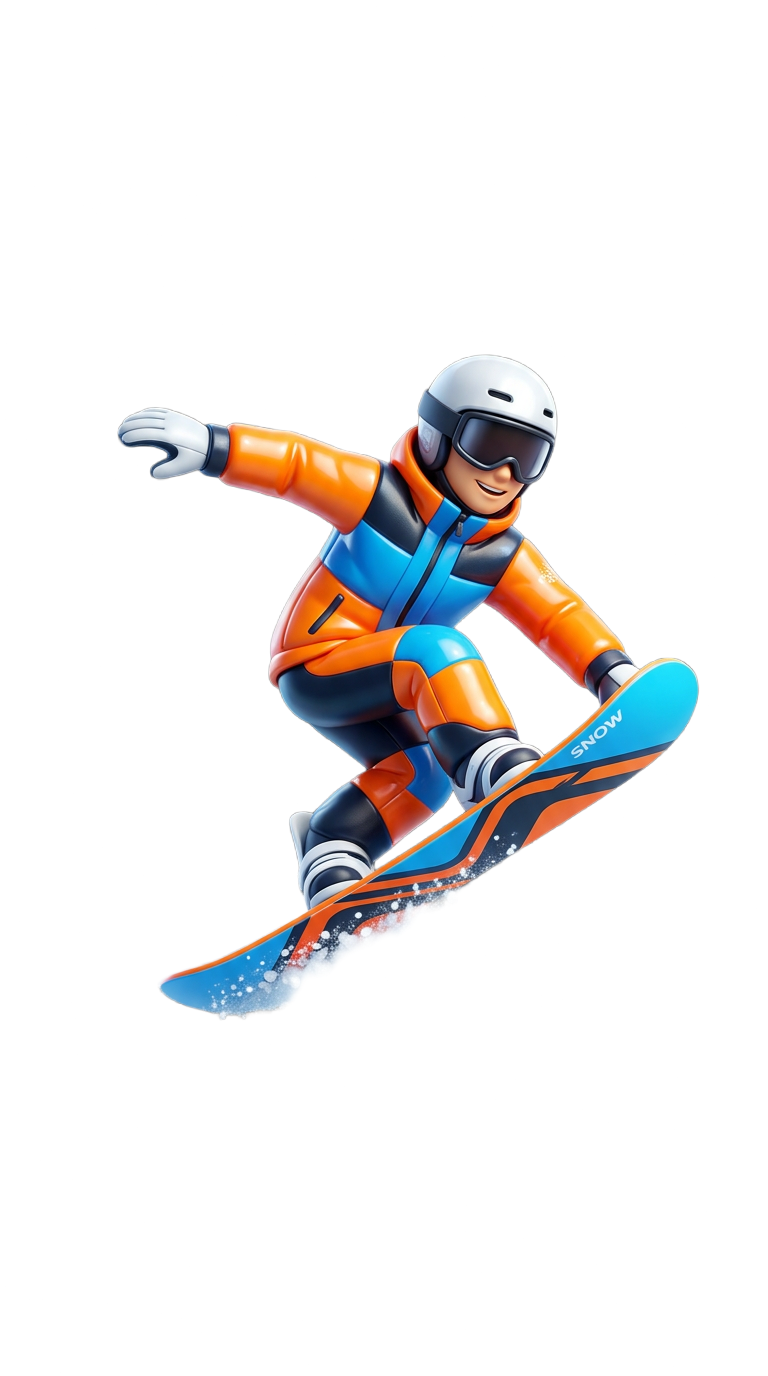 Snowboarding icon