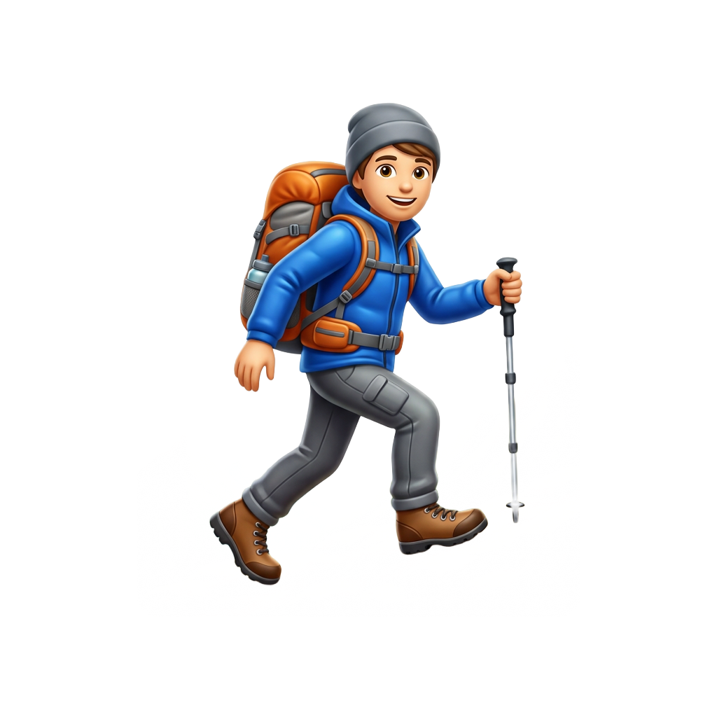 Trekking icon