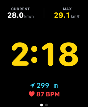 Smartwatch screenshot